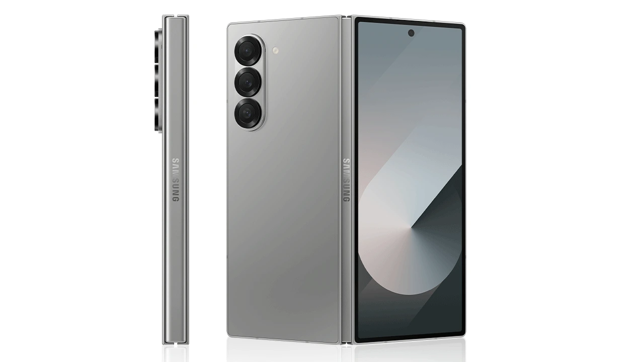 Samsung Galaxy Z Fold 6 5G फोल्डेबल स्मार्टफोन फ्रंट और बैक व्यू