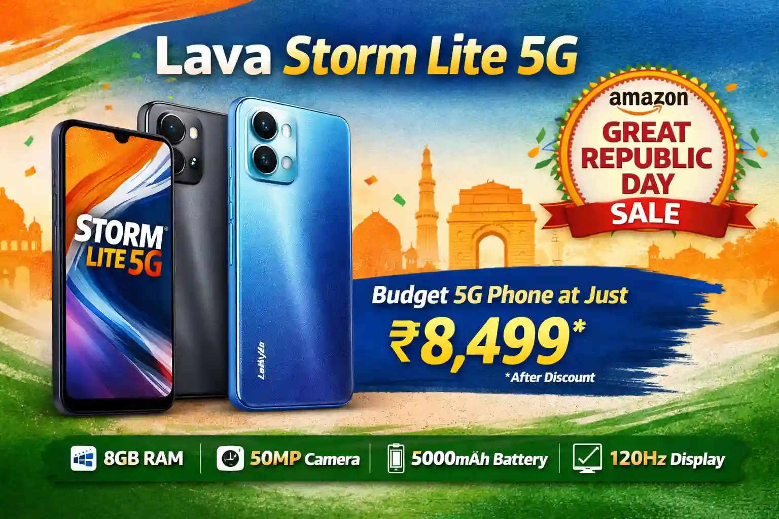 Lava Storm Lite 5G Phone